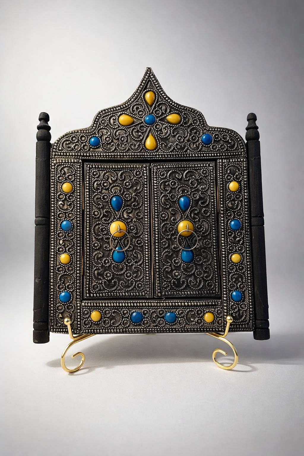 Handmade Decorative Mirror – Artisan Design (Small)