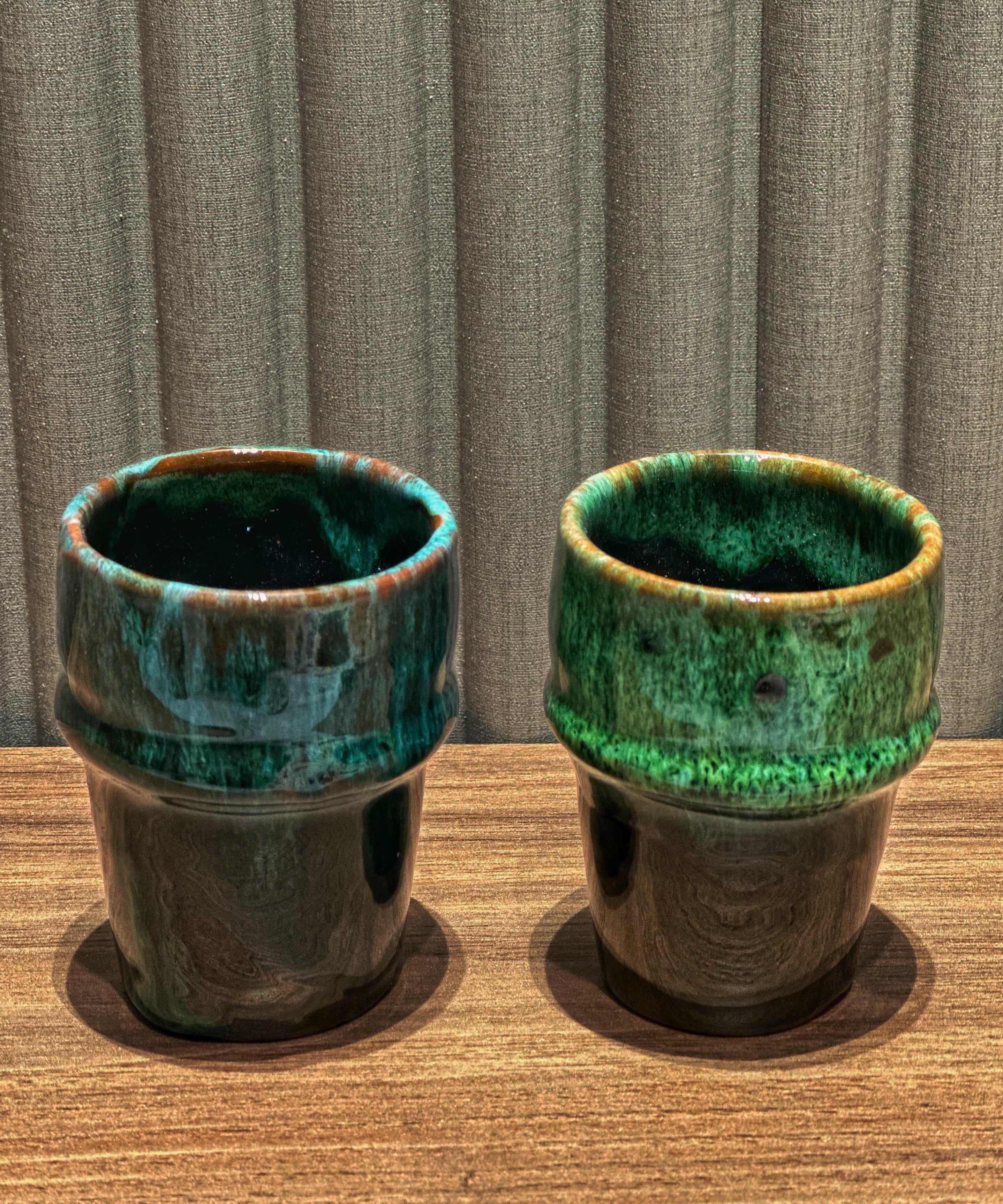 Handgemaakte Koffiekopjes – Set van 2